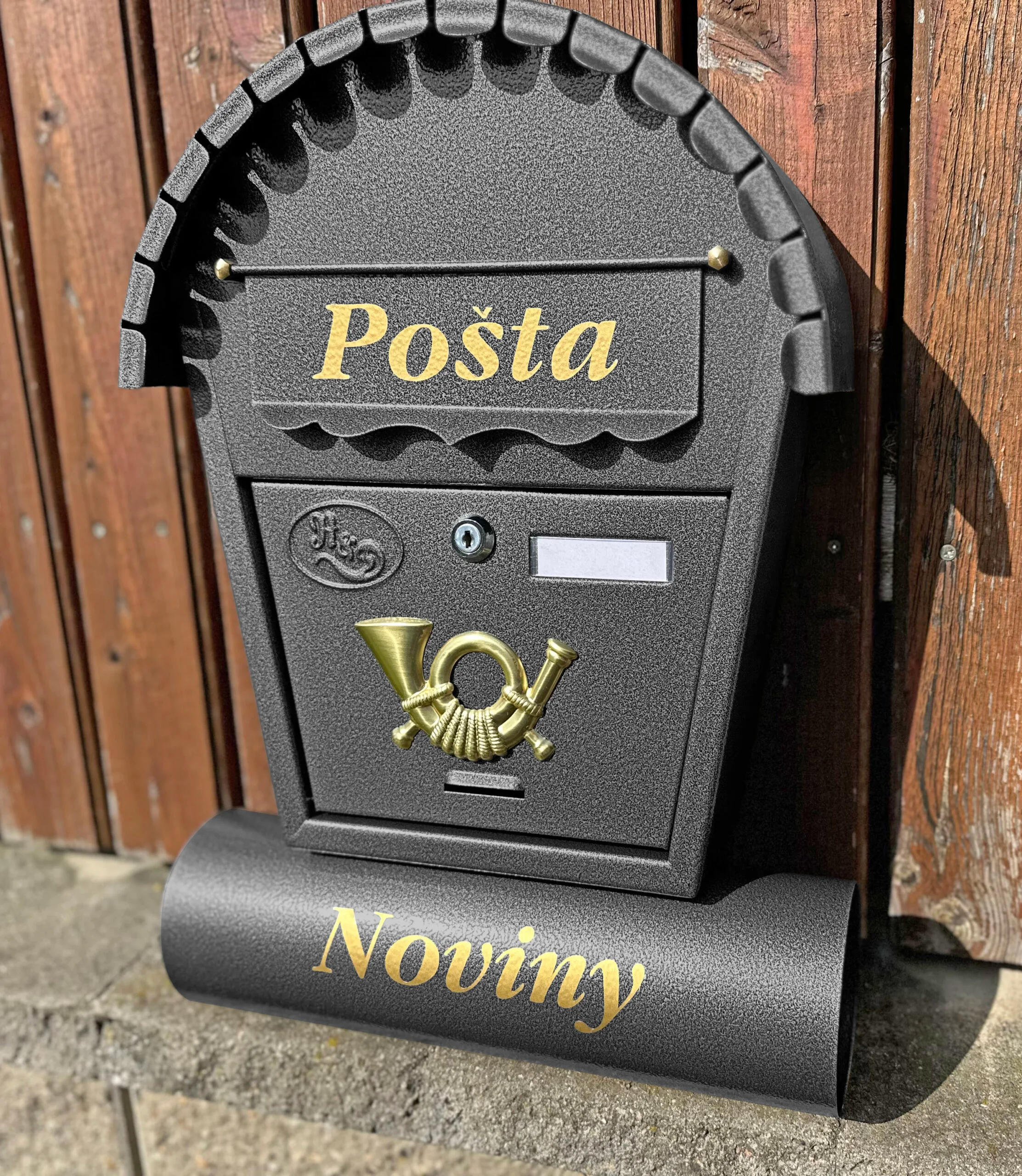 Poštovní schránka Šedá T2