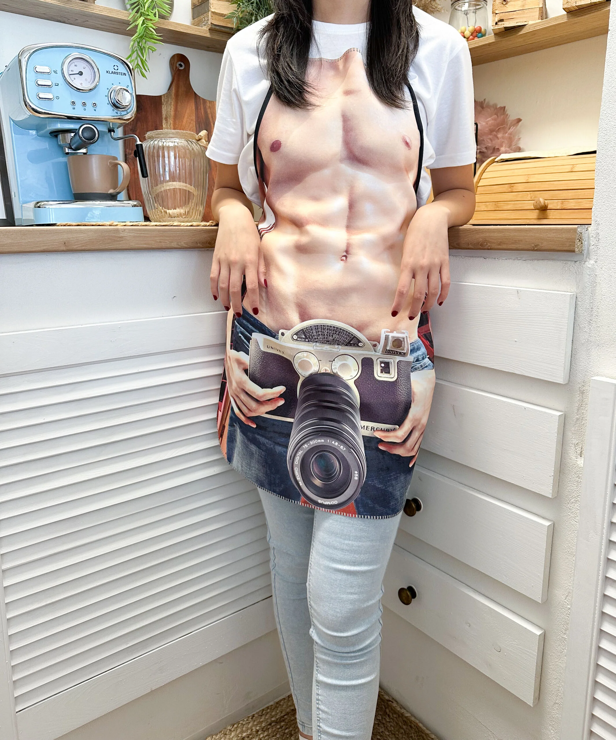 veselá zástěra
