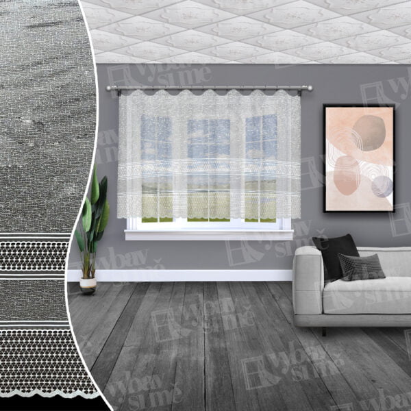 Metrážová záclona Katarina