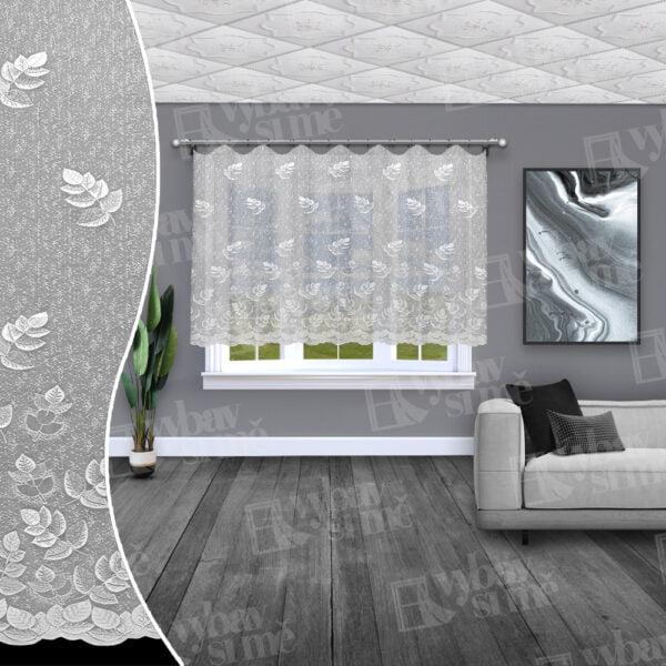 Metrážová záclona Lucia