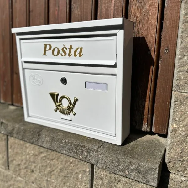 Poštovní schránka Bílá T11