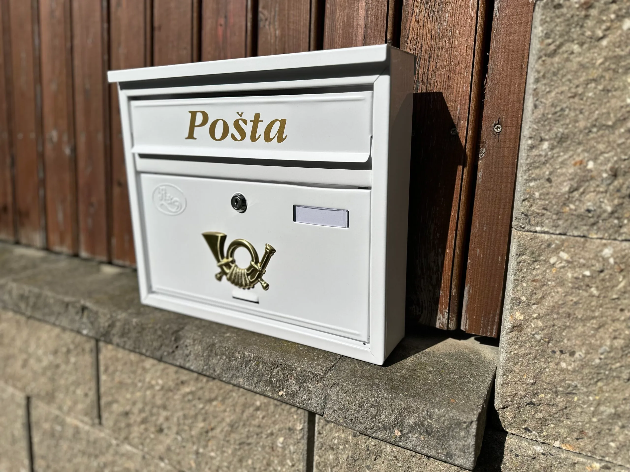 Poštovní schránka Bílá T11