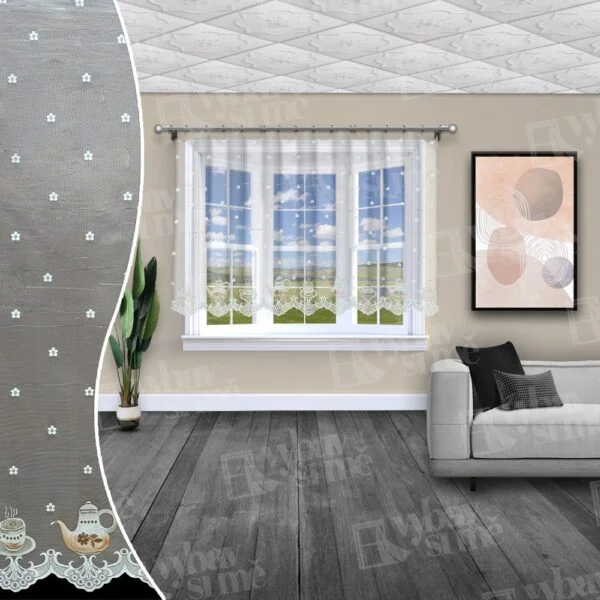 Záclona čajový dýchánek