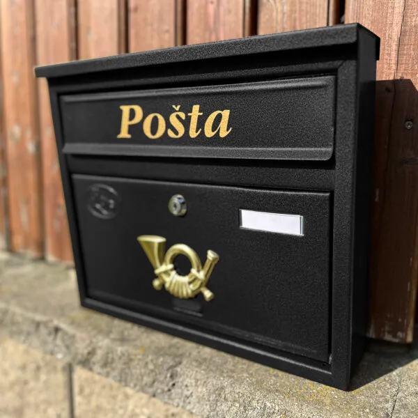 Poštovní schránka Černá T11