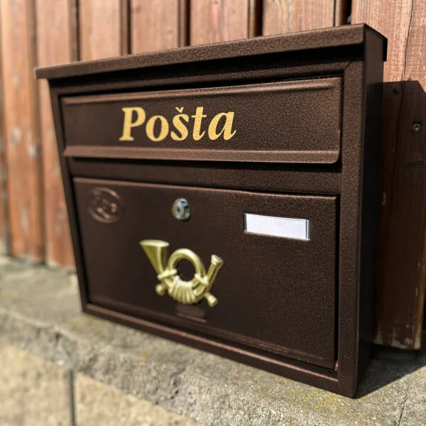 Poštovní schránka Hnědá T11