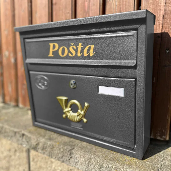 Poštovní schránka Šedá T11