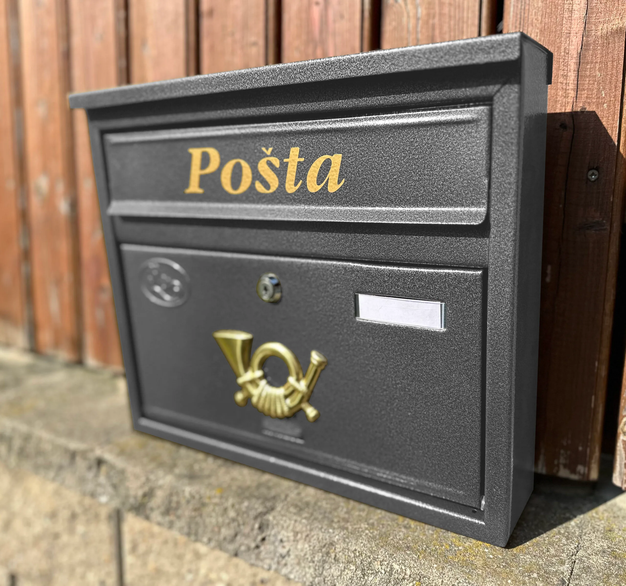Poštovní schránka Šedá T11