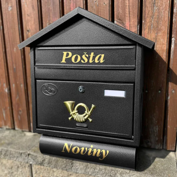 Poštovní schránka Antracitová T3