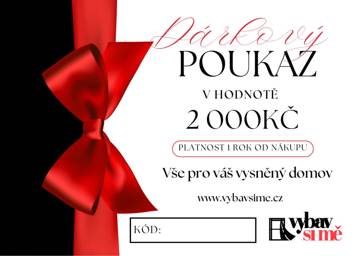 Dárková poukázka 2000