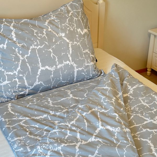 100 % Bavlněné povlečení Jemný mramor