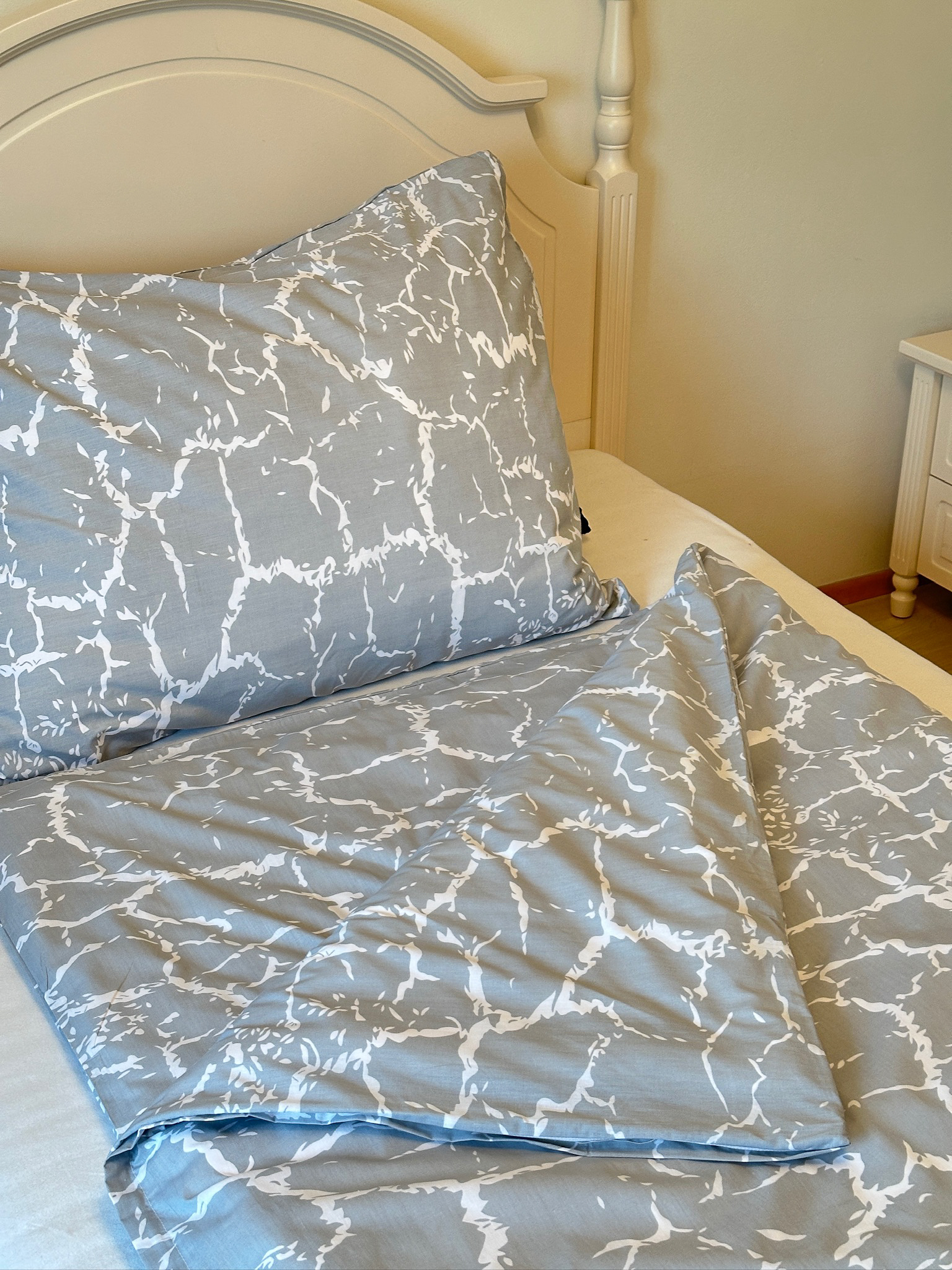 100 % Bavlněné povlečení Jemný mramor